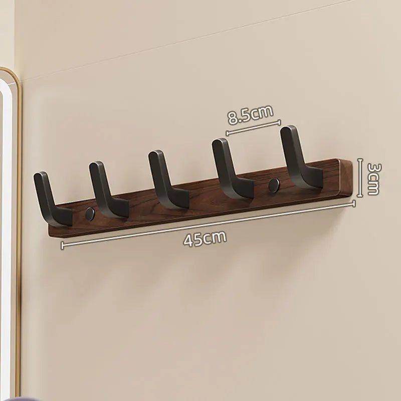Minimalist Wall-Mounted Coat Hook with Wood & Metal Coat Holder | Timeless Style Meets Contemporary Design — Love It From the First Wear