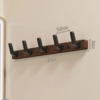 Minimalist Wall-Mounted Coat Hook with Wood & Metal Coat Holder | Timeless Style Meets Contemporary Design — Love It From the First Wear