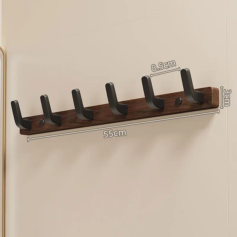 Minimalist Wall-Mounted Coat Hook with Wood & Metal Coat Holder | Timeless Style Meets Contemporary Design — Love It From the First Wear