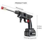 Cordless Portable High Pressure Spray Water Gun Set | Ideal for Cleaning Cars, Patios & Garden Furniture | Built for British Weather — Durable, Attractive Outdoor Design