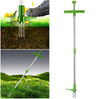 Long Handle Weed Puller Tool with Foot Pedal & Claw Design | Built for British Weather — Durable, Attractive Outdoor Design
