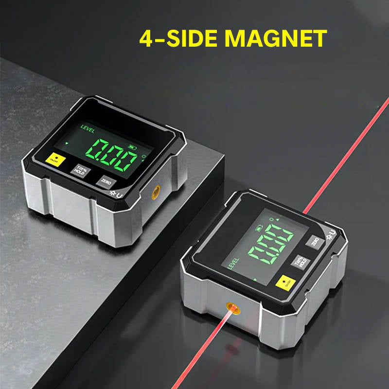 Digital Angle Finder with Laser Level | Durable, Reliable & Designed for Both Home DIY & Professional Use