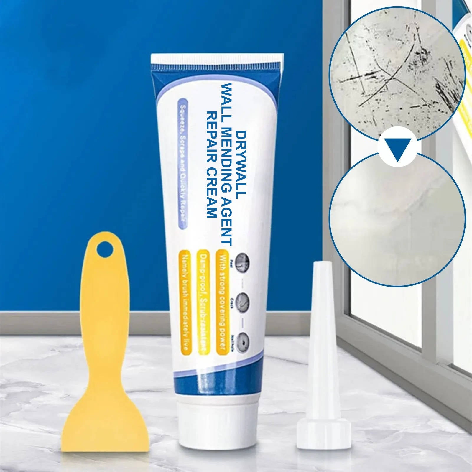 Patch Kit Drywall Wall Mending Agent Repair Cream | The Smart Choice for Quality, Reliability & Long-Lasting Performance