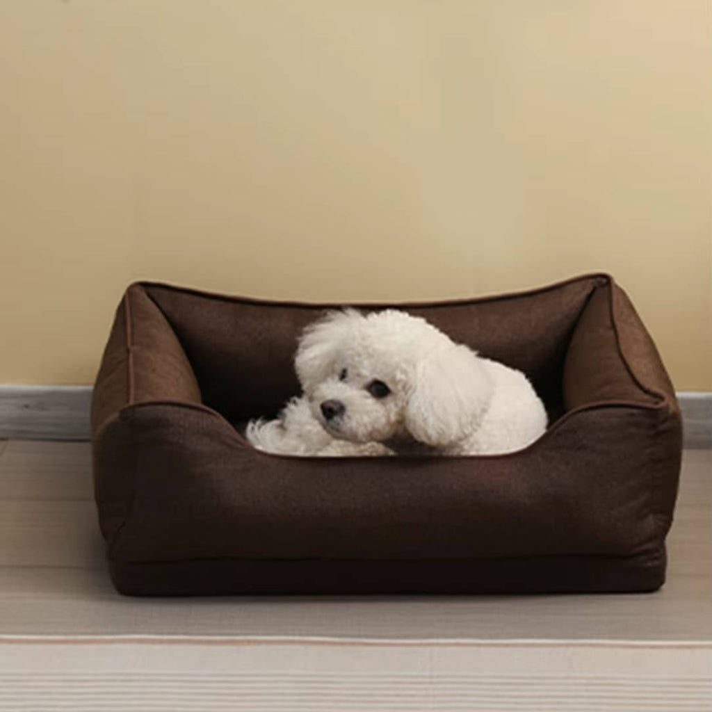 Orthopedic Anti-Slip Dog Car Seat Cover | Waterproof Back Seat Protector with Pet Bed