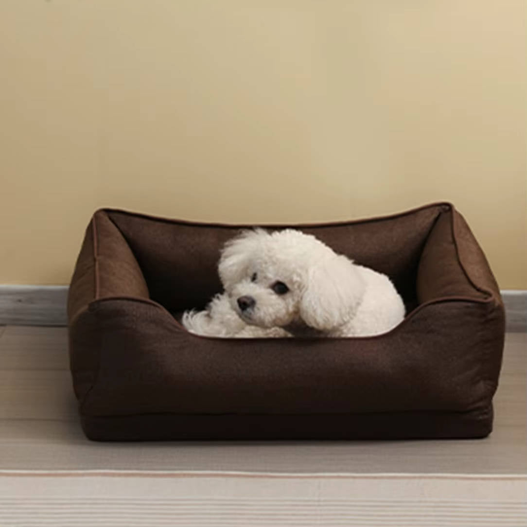 Orthopedic Anti-Slip Dog Car Seat Cover | Waterproof Back Seat Protector with Pet Bed