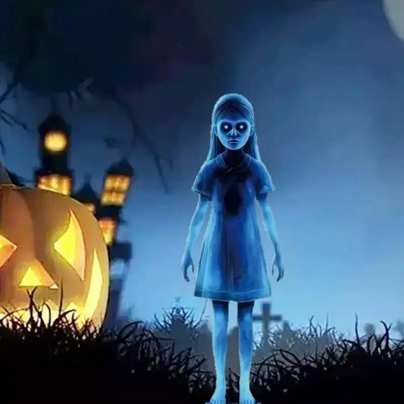 Girl Ghost Courtyard Decoration for Halloween | Some Decorations Are Just Décor — This One Becomes Part of Your Tradition