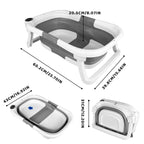 Foldable Newborn Bathing Tub | Thoughtfully Designed for Newborns, Infants & Growing Toddlers