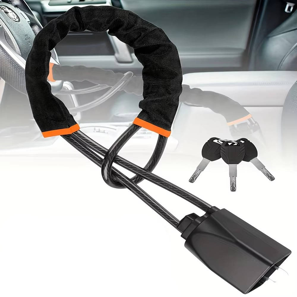 Steering Wheel Lock | Compact, Stylish & Incredibly Useful — An Everyday Home Must-Have