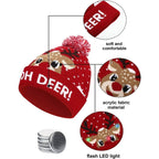 Light Up Christmas Hat | The Perfect Seasonal Touch for Your Home — or as a Thoughtful Gift
