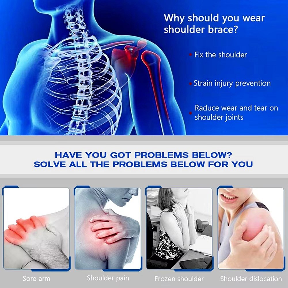 Shoulder Brace | Targeted Therapy for Faster Recovery, Less Pain & Better Quality of Life