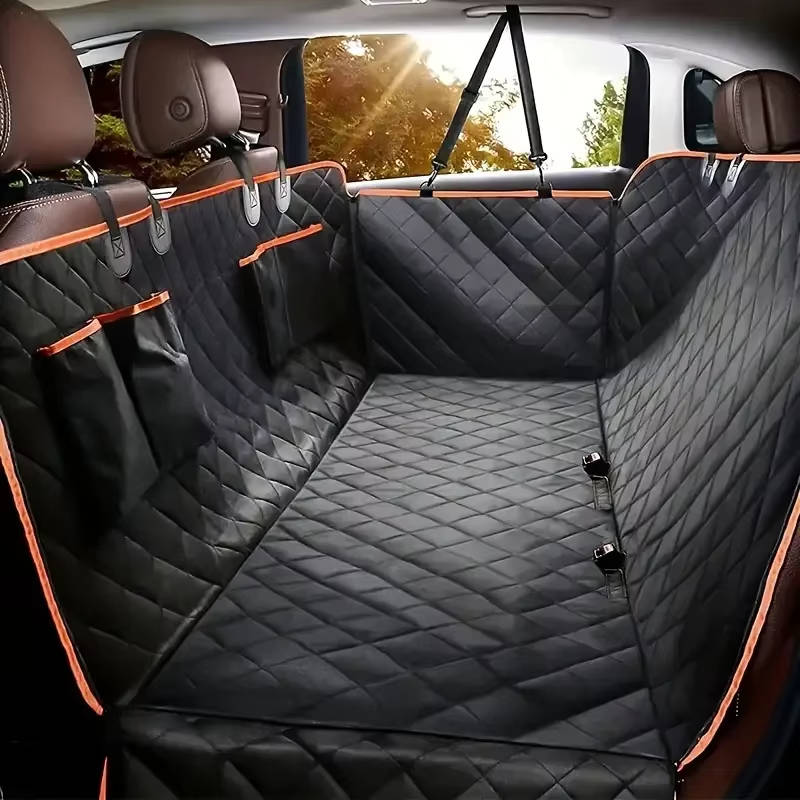 Waterproof Scratch-Resistant Dog Car Seat Protector | Full Back Seat Cover for Dogs