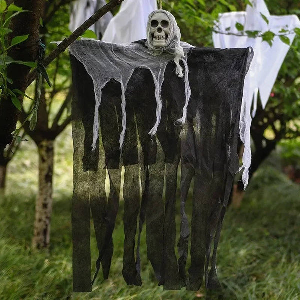 Halloween Hanging Ghost Decorations Skull | Some Decorations Are Just Décor — This One Becomes Part of Your Tradition