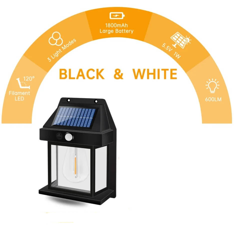 2 Set Solar Wall Lamp Outdoor | Hardy, Weather-Resistant & Beautifully Designed for Your Outdoor Space