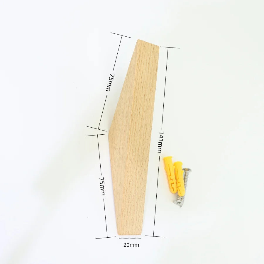Wooden Coat Hook and Decorative Coat Holder | On-Trend, Comfortable Design Built for All-Day Wear & Confident Style