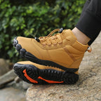 Waterproof Fleece-Lined Winter Barefoot Shoes | Snowproof Wide Toe Box Boots for Cold Weather