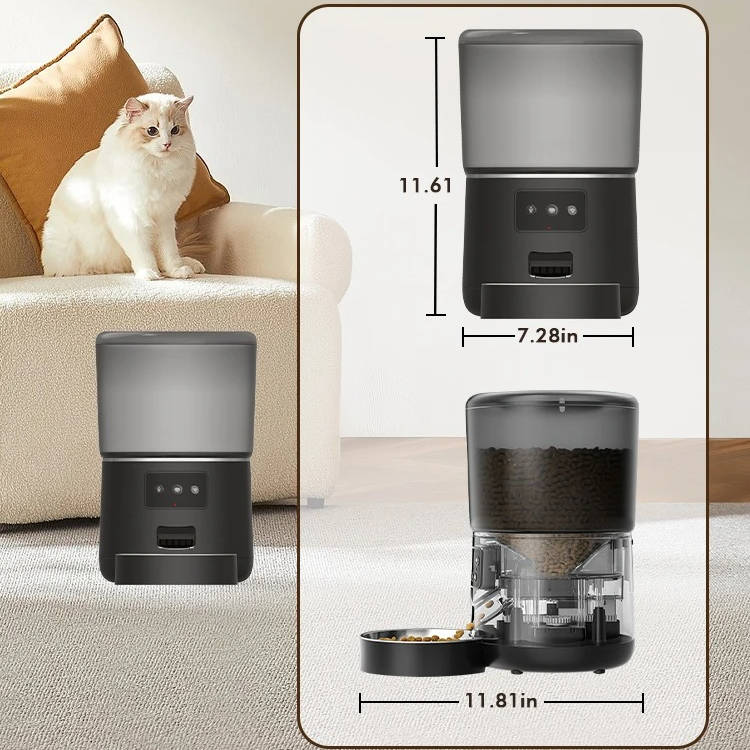 Automatic Smart Pet Feeder For Cats Dogs | Premium Pet Care — Safe, Durable & Trusted by Pet Owners Everywhere