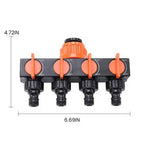 Garden Hose Splitter 4 Way | Hardy, Weather-Resistant & Beautifully Designed for Your Outdoor Space