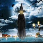 3PCS Indoor And Outdoor Halloween Decorations — Sound Activated Hand Holding Witch | The Perfect Seasonal Touch for Your Home — or as a Thoughtful Gift