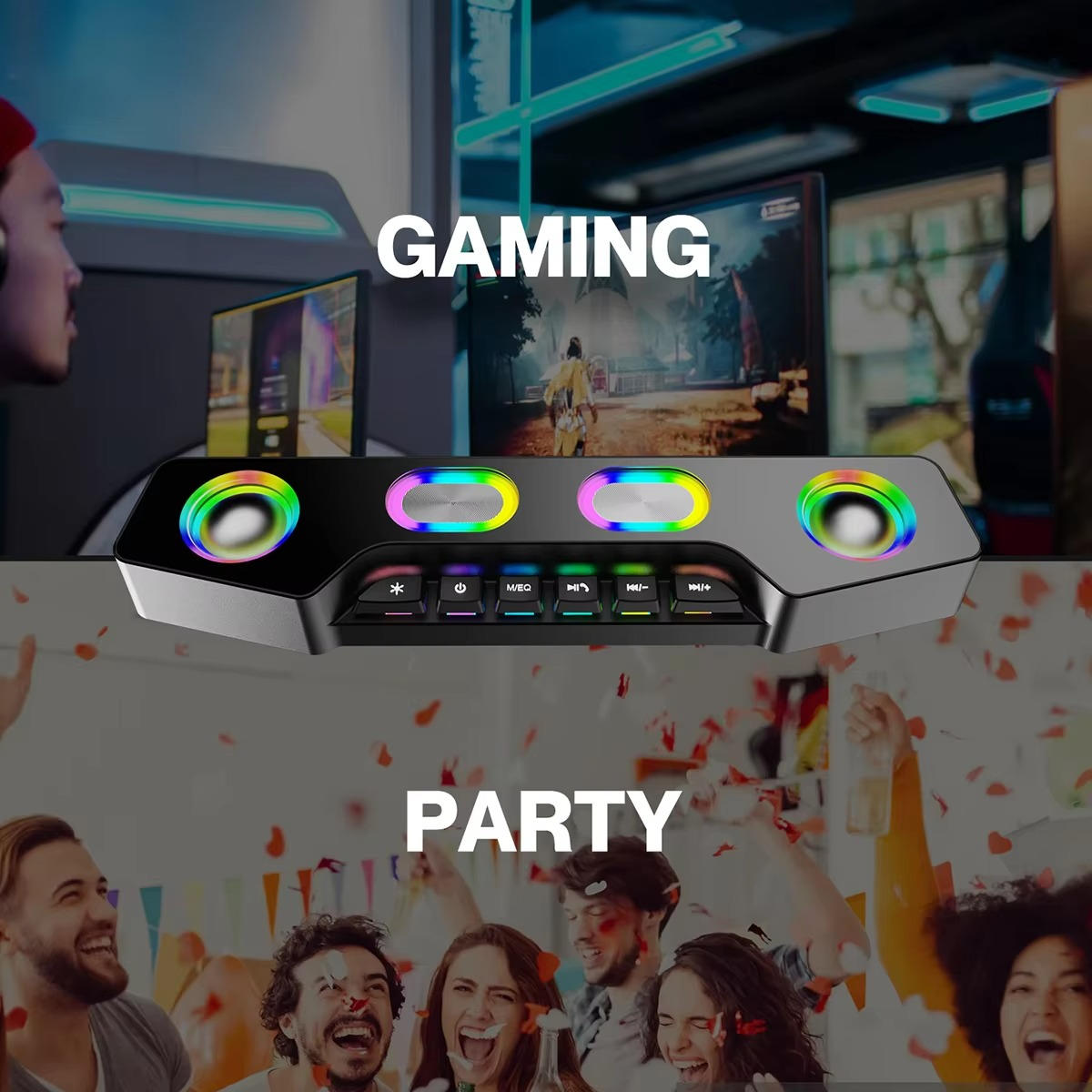 Wireless RGB Computer Speakers | Smart, Reliable Technology for Easier, More Connected Everyday Living