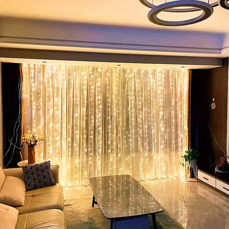 Curtain LED Lights | Effortlessly Functional Home Essential for Clean, Organised Living