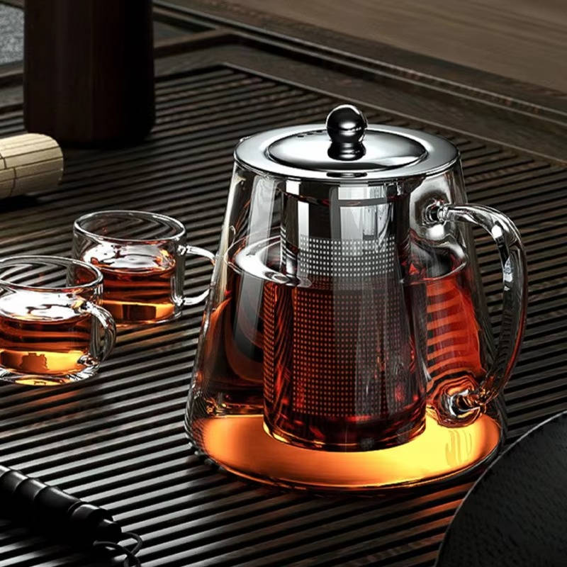 Heat Resistant Glass Teapot | Time-Saving Kitchen Essential for Quicker, Easier, Stress-Free Cooking