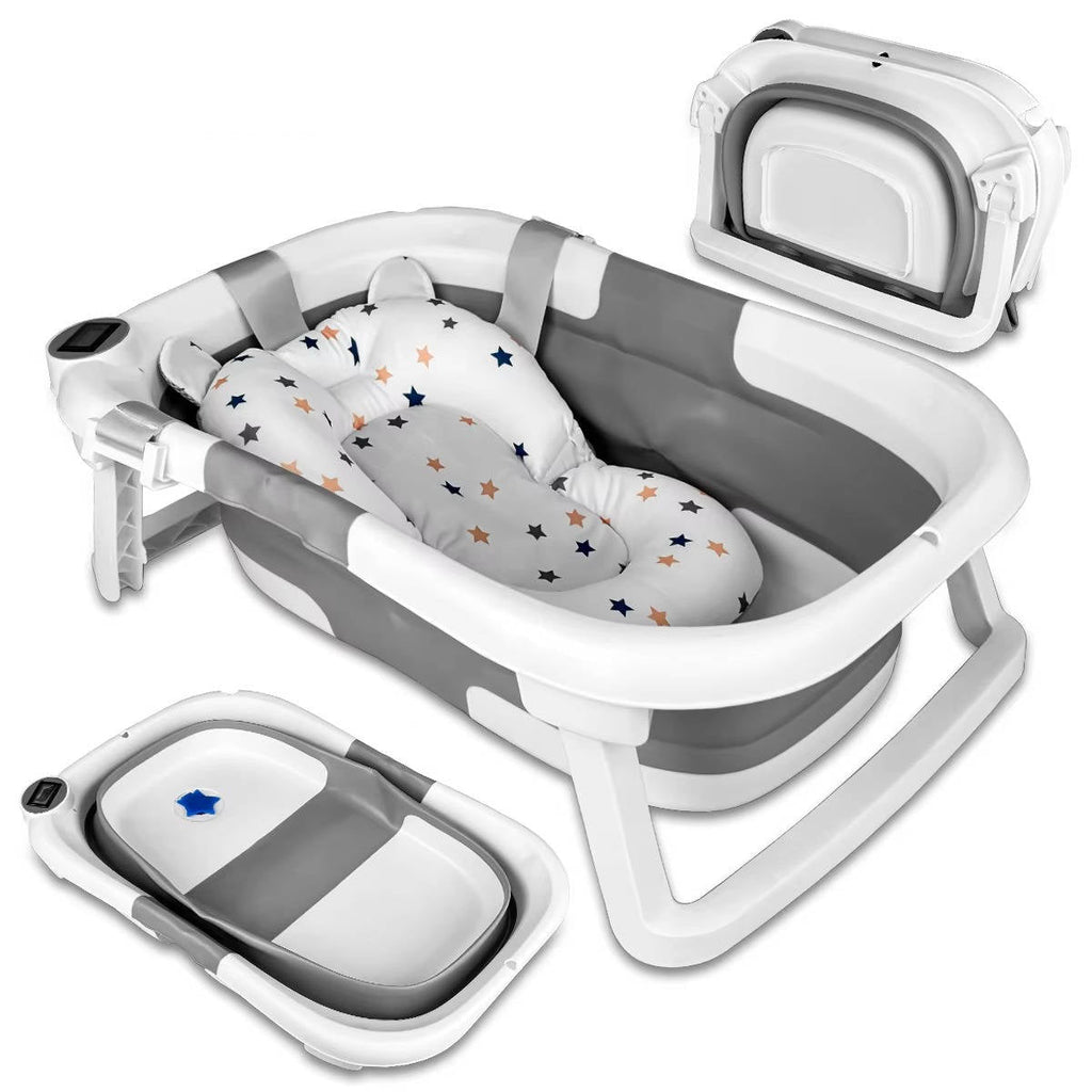 Foldable Newborn Bathing Tub | Thoughtfully Designed for Newborns, Infants & Growing Toddlers