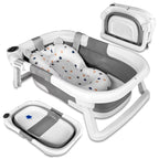 Foldable Newborn Bathing Tub | Thoughtfully Designed for Newborns, Infants & Growing Toddlers