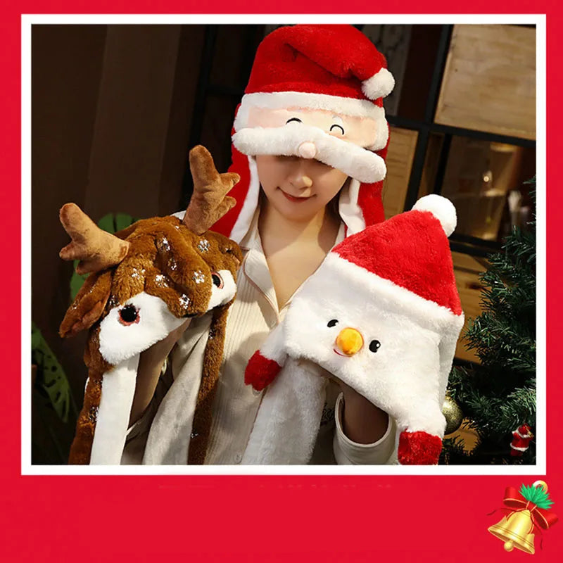 Plush Christmas Hat Party Accessory | Bring the Magic of the Season into Your Home with This Beautiful Piece