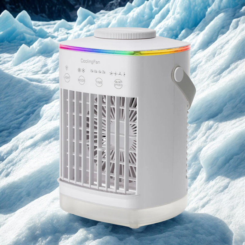Mini Portable Aircon & Humidifier with LED | Upgrade Your Home with This Thoughtfully Designed Everyday Essential