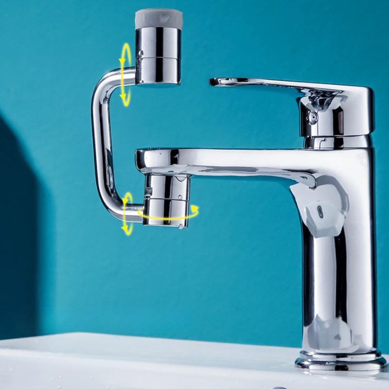 1080° Rotating Universal Faucet Extender | Multi-Spray Tap Attachment for Kitchen & Bathroom