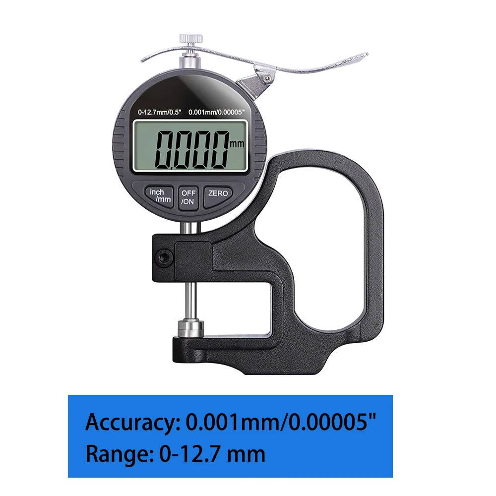 Thickness Gauge Measure Thickness Of Paper Cloth Metal 0.001mm | Outstanding Quality & Great Value — A Genuine Everyday Essential
