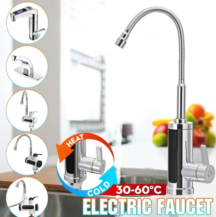 Kitchen hot water tap with 3000W power | Professional-Quality Kitchen Tool Trusted by Home Chefs Everywhere