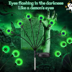 Lighted Halloween Eyeball Props Solar Garden Lights | Festive, Charming & Built to Create Magical, Lasting Seasonal Memories