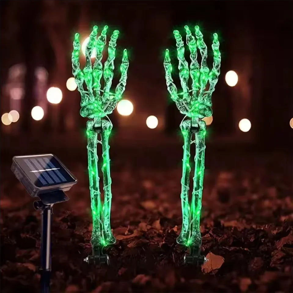 Halloween Skeleton Hand Solar Lights | The Perfect Seasonal Touch for Your Home — or as a Thoughtful Gift