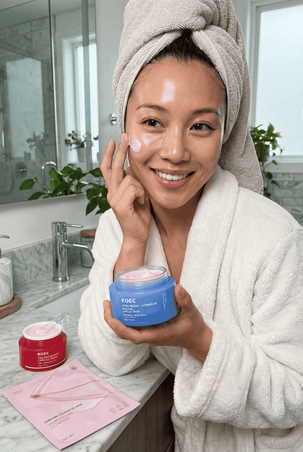 Tivara Glass Skin System | Complete Korean Skincare Routine Set for Glow, Hydration and Firming