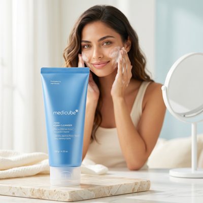 Medicube Facial Cream Cleanser Set