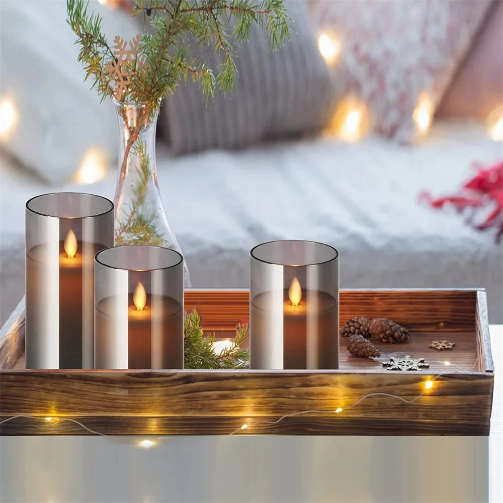 Realistic Flameless Candles With Remote | Stylish Home Essential That Transforms & Elevates Your Living Space