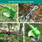 Powerful Electric Battery Operated Cordless Grass Trimmer | Hardy, Weather-Resistant & Beautifully Designed for Your Outdoor Space