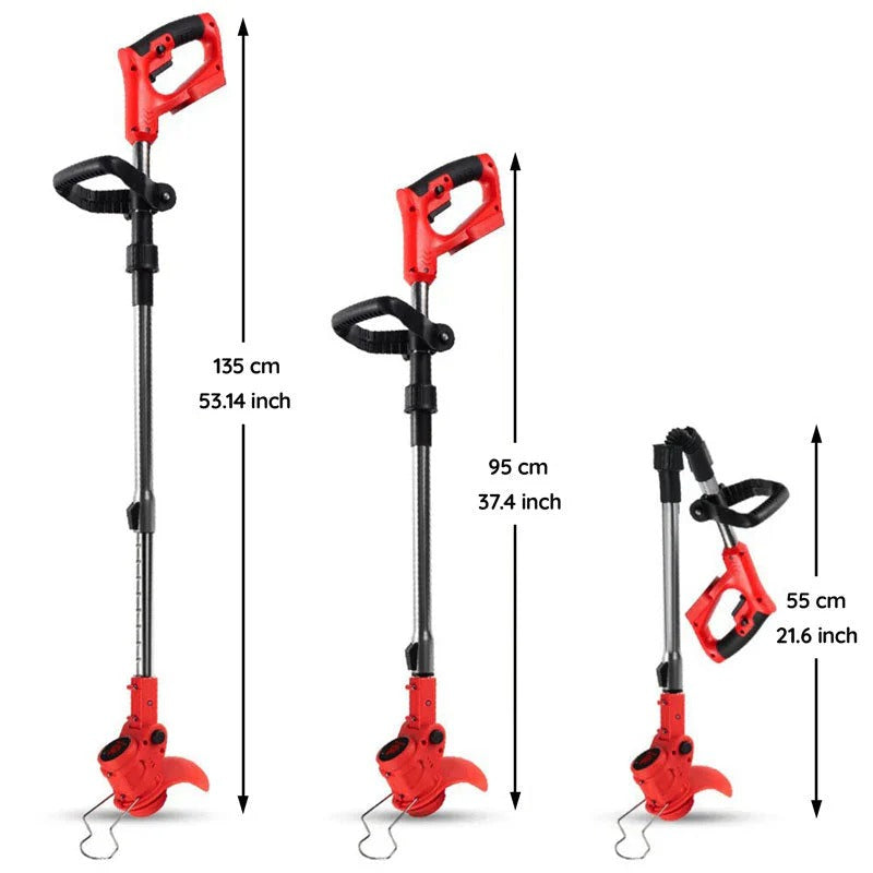 Powerful Electric Battery Operated Cordless Grass Trimmer | Hardy, Weather-Resistant & Beautifully Designed for Your Outdoor Space