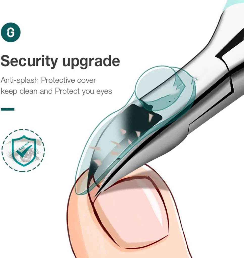 Easy-Use Toenail Clippers for Seniors — Perfect for Thick & Ingrown Nails | Cleverly Designed for Everyday Use — You'll Wonder How You Managed Without It