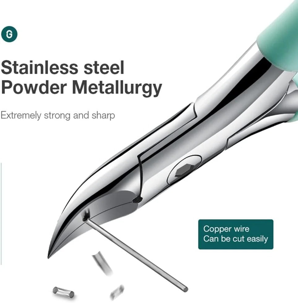 Easy-Use Toenail Clippers for Seniors — Perfect for Thick & Ingrown Nails | Cleverly Designed for Everyday Use — You'll Wonder How You Managed Without It