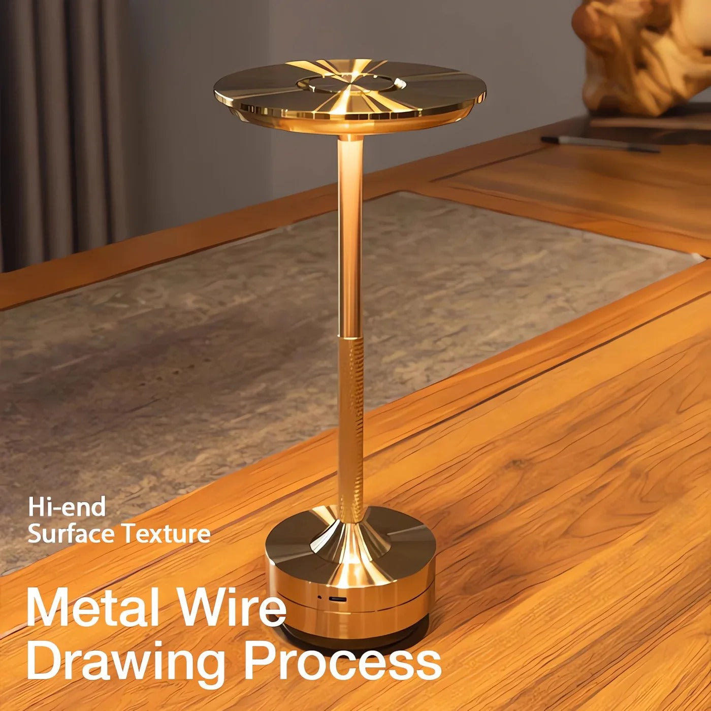 Cordless Table Lamp with Touch Control & Modern Nordic Design | Intelligent Design Meets Reliable, Long-Lasting Everyday Performance