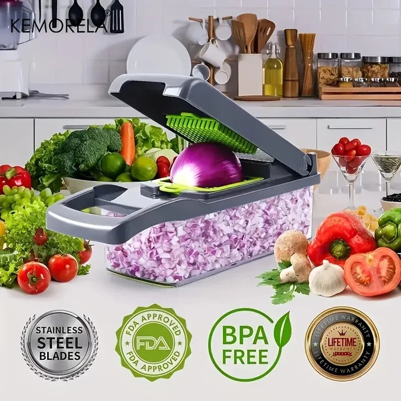 Multifunctional Vegetable Chopper | Compact, Stylish & Incredibly Useful — An Everyday Home Must-Have