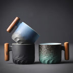 Vintage Espresso Cups With Wooden Handle | Built for Busy Kitchens — Durable, Efficient & Incredibly Easy to Clean