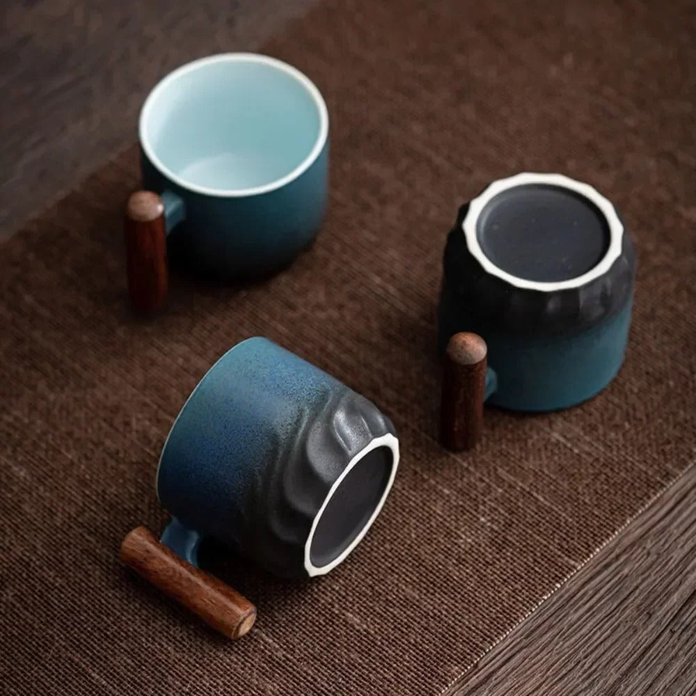 Vintage Espresso Cups With Wooden Handle | Built for Busy Kitchens — Durable, Efficient & Incredibly Easy to Clean