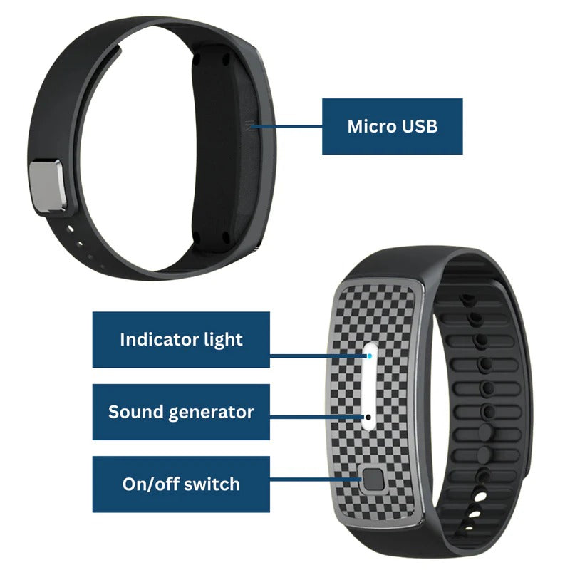 EcoMosquito Protection Bracelet | Stylish & Versatile Accessory to Complete Any Look, Any Occasion