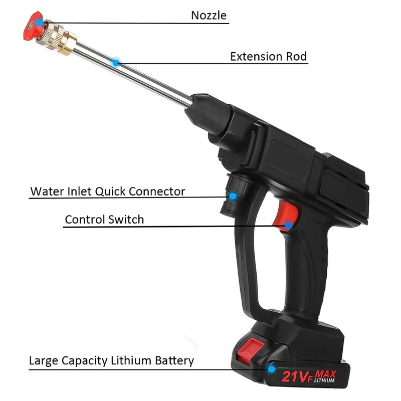 Cordless High Pressure Washer with 2 Batteries | The Tech Upgrade You Didn't Know You Needed — Until You Try It
