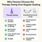 Sensory Swing | Practical, Beautiful & Built to Last — The Smart Choice for Any Home