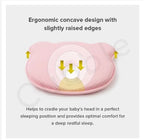Ergonomic Baby Pillow | Parent-Trusted Baby Essential — Comfort, Safety & Peace of Mind