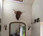 Wall-Mounted Cow Sculpture | Effortlessly Functional Home Essential for Clean, Organised Living